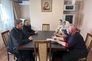 Встреча с представителями общества памяти игумении Таисии