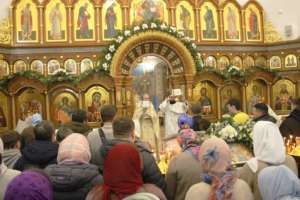 Празднование  Крещения  Господня в Свято-Троицком Селенгинском монастыре