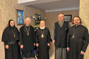 Встреча митрополита Иосифа с членами Коллегии Синодального отдела по монастырям и монашеству