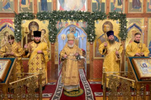 Православные верующие отметили праздник Обрезания Господня и память святителя Василия Великого