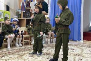 День защитника Отечества отметили в православном детском саду «Иван да Марья