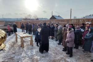 Православный храм возводится в п. Челутай Заиграевского района
