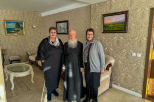 Встреча митрополита Иосифа с министром социальной защиты населения по Республике Бурятия