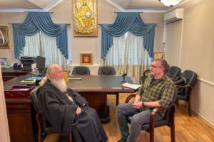Большое интервью с митрополитом Иосифом для телеканала «Тивиком» выйдет в эфир 1 марта