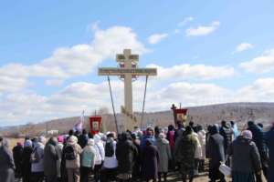 Благовещение Пресвятой Богородицы и Крестопоклонная неделя в Свято-Троицком Селенгинском монастыре