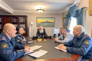 Встреча митрополита Иосифа с министром здравоохранения и представителями УФСИН Республики Бурятия
