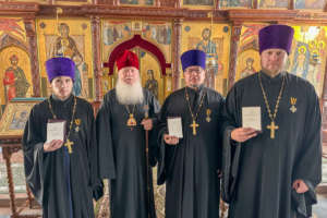 Военные священники Бурятии удостоены высоких наград Русской Православной Церкви