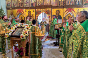 Православная Церковь отметила День Святого Духа