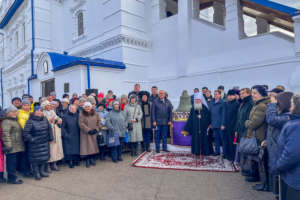 Колокол найденный в историческом центре города Улан-Удэ передан Улан-Удэнской и Бурятской Епархии