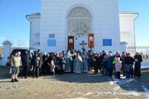 Престольный праздник в Воскресенском храме г. Кяхта