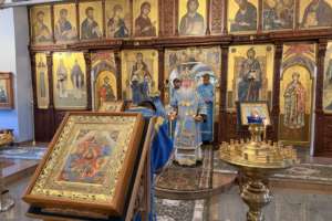 Празднование иконе Божией Матери именуемой «Неопалимая Купина» в Улан-Удэ