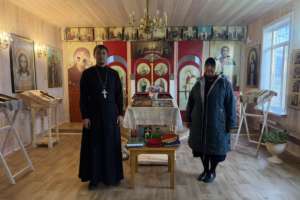 Богослужебная утварь передана в строящийся храм святой Параскевы Пятницы в с. Зырянск